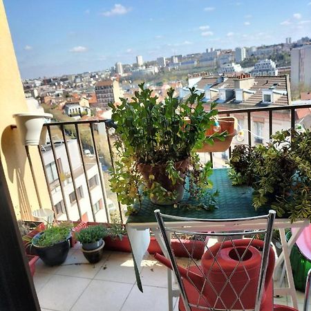 Balcon Surplombant Le Sud De Paris Apartment Arcueil Exterior photo